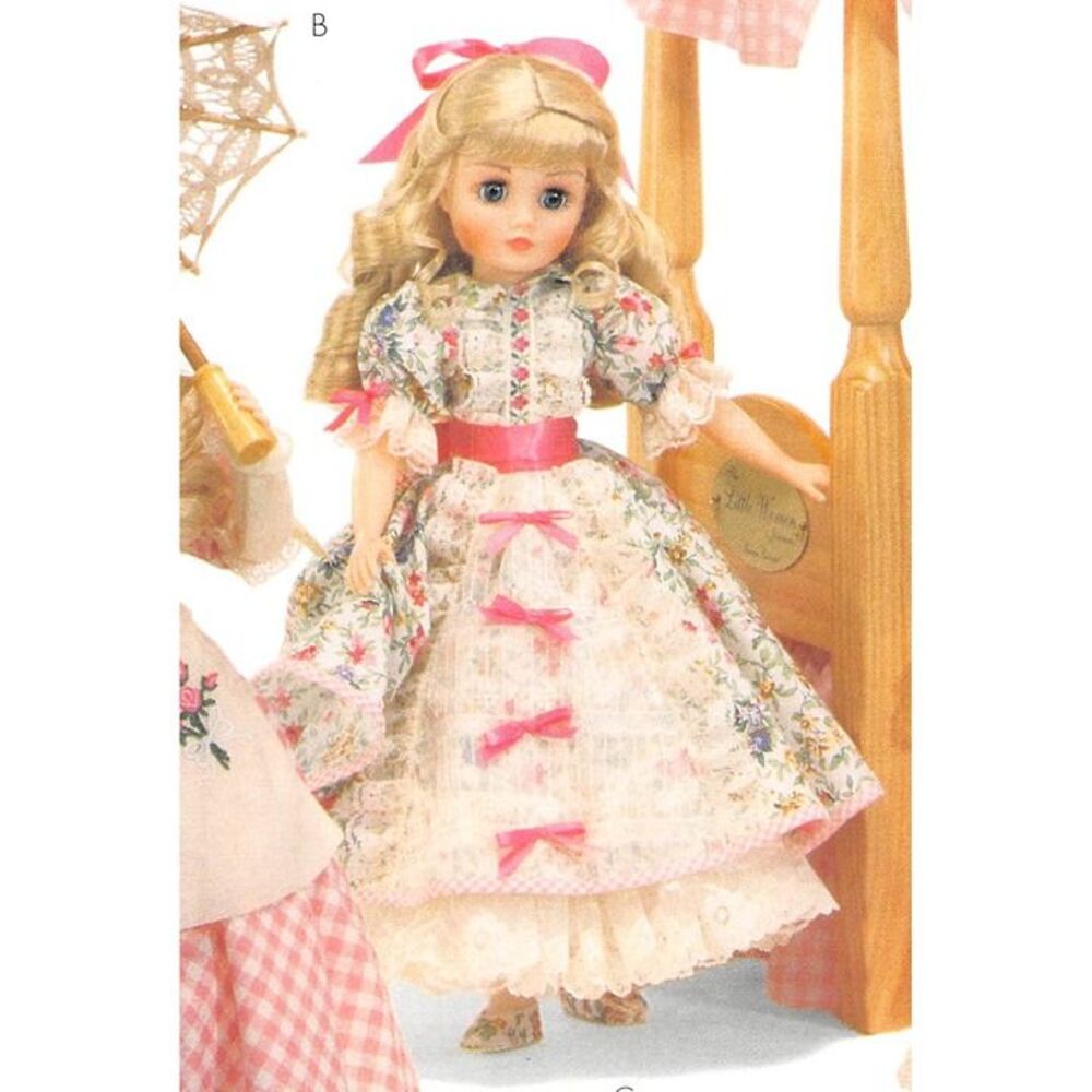 Amy March Picnic Doll Outfit Little Women Journals 16” 1998 Madame Alexander